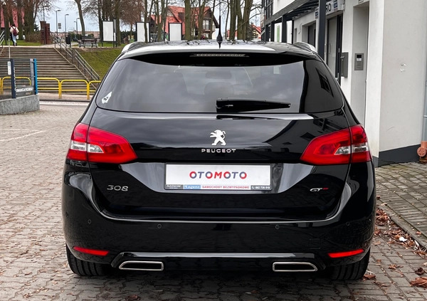 Peugeot 308 cena 61700 przebieg: 99106, rok produkcji 2015 z Chojnice małe 436